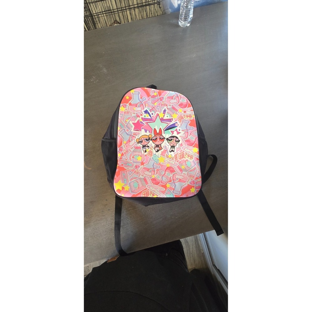 The Powerpuff Girls Power Pink 15' x 11.5' x 4.5' Cartoon Character Backpack for